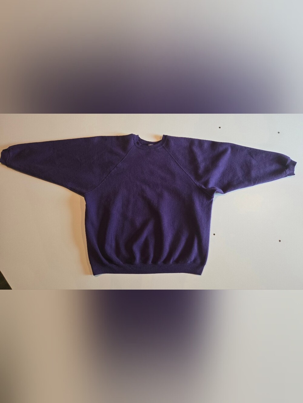 Just My Size Women's Crewneck Sweater in Deep Purple
